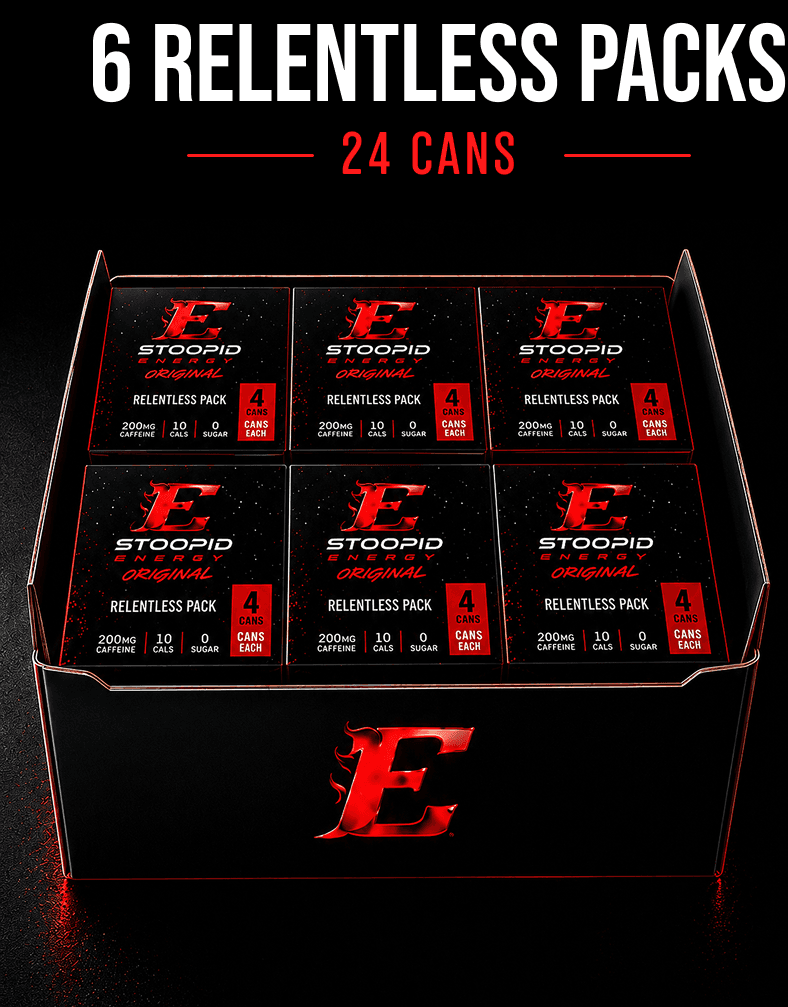 Stoopid Energy Relentless Pack
